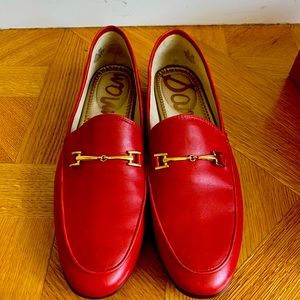 Like new red loafers
